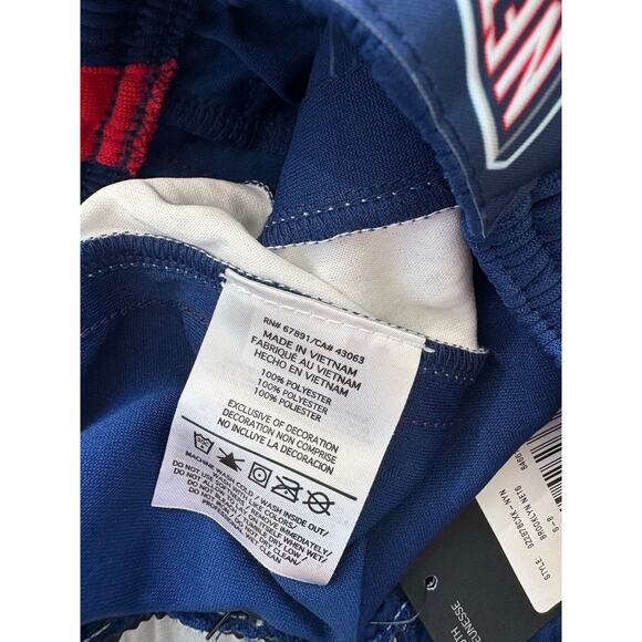 Nike Boys Brooklyn Nets City Edition Swingman Shorts Blue Size Small Basketball - Picture 7 of 7